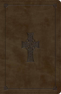 Picture of ESV Reference Bible (Trutone, Olive, Celtic Cross Design)