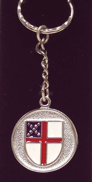 Picture of Episcopal Shield Key Ring (#9)