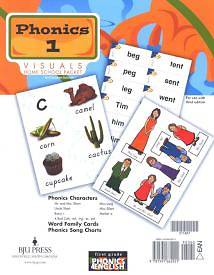 Picture of Phonics 1 Visuals Homeschool Packet