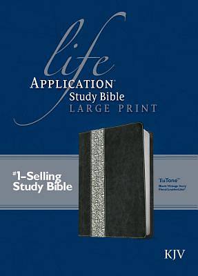Picture of Life Application Study Bible KJV, Large Print