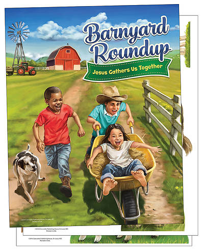 Picture of Vacation Bible School (VBS) 2016 Barnyard Roundup Decorating Posters  Set of 3 (43x60)