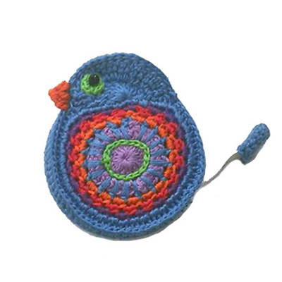 Picture of Vietnam Crocheted Chick Tape Measure - Blue
