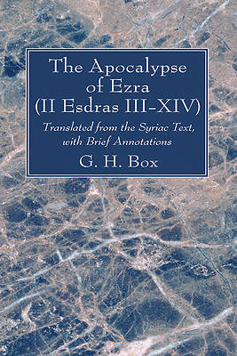 Picture of The Apocalypse of Ezra (II Esdras III-XIV)