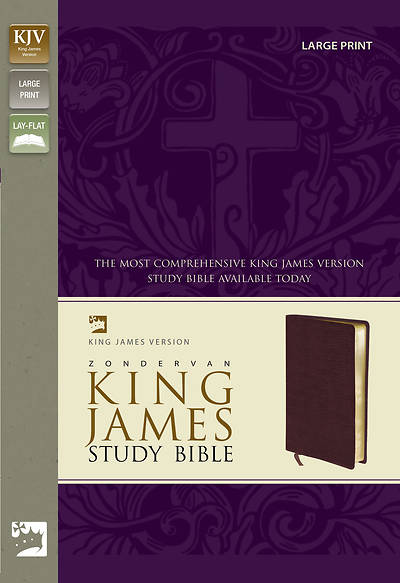 Picture of Study Bible-KJV-Large Print