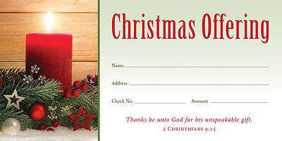 Picture of Christmas Offering Envelope