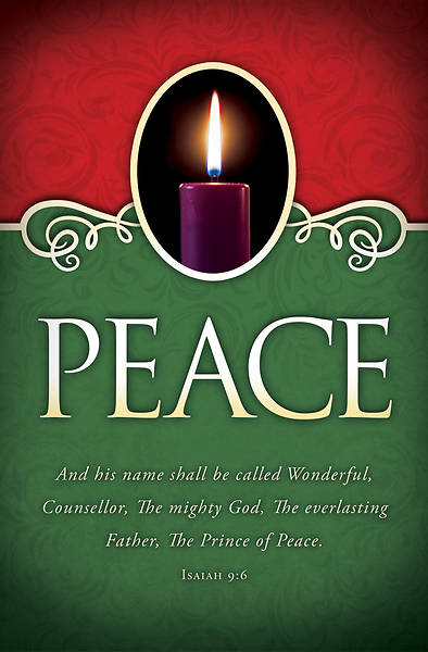 Picture of Peace Advent Regular Size Bulletin