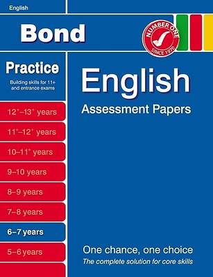 Picture of Bond English Assessment Papers 6-7 Years