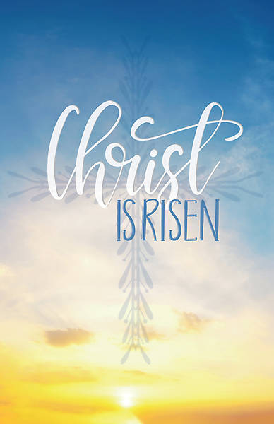 Picture of Christ is Risen Easter Regular Size Bulletin