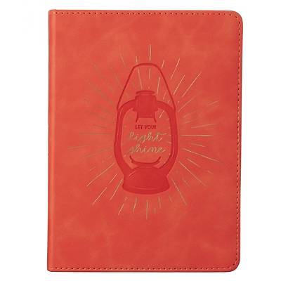 Picture of Journal Handy Coral Let Your Light Shine