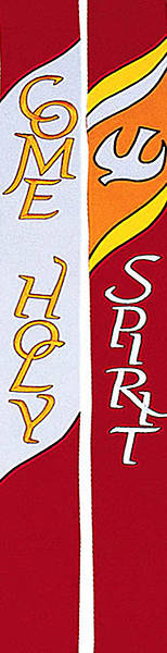 Picture of 7500 Scripture Series Red Stole - 100"