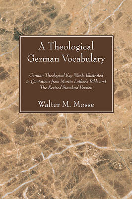Picture of A Theological German Vocabulary