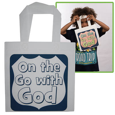 Picture of Vacation Bible School (VBS) 2025 Road Trip Color Me Travel Tote Craft (Pkg of 12) - Preschool