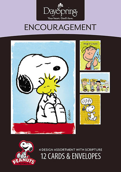 Picture of Peanuts - Encouragement Boxed Cards - Box of 12