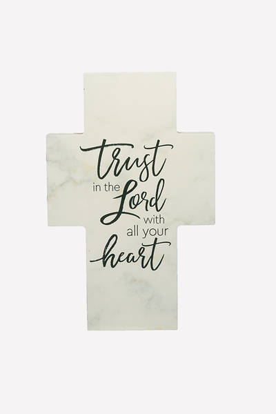Picture of Trust In The Lord With All Your Heart Cross