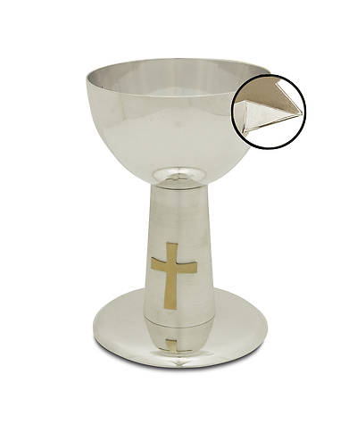 Picture of CONTEMPORARY SILVERPLATE CHALICE APPLIED SPOUT