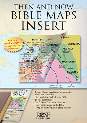 Picture of Then & Now Bible Map Insert [ePub Ebook]