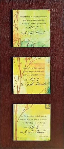 Picture of In God's Hands Plaque