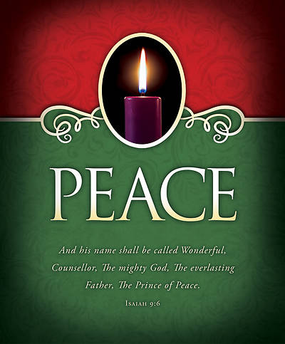 Picture of Peace Advent Legal Size Bulletin