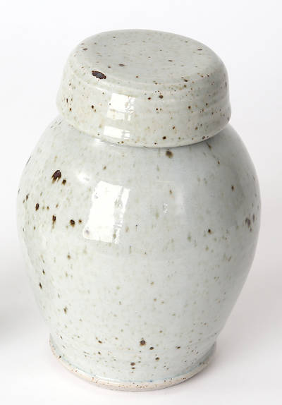 Picture of Stoneware Urn - White