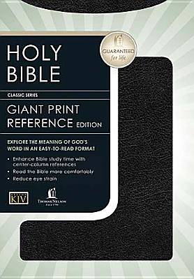 Picture of Bible KJV Reference Center Column Giant Print