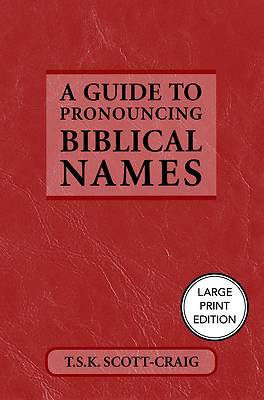 Picture of Guide to Pronouncing Biblical Names