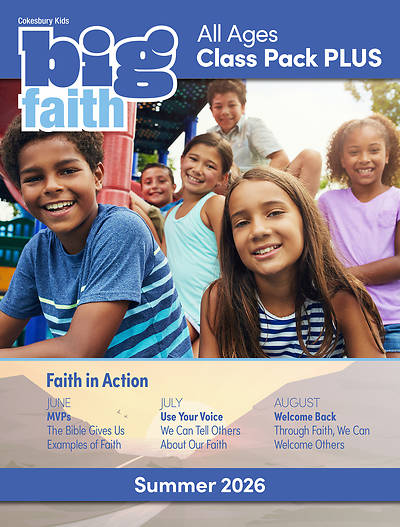 Cokesbury Kids Big Faith Summer 2026 All Ages Digital Class Pack Plus Download