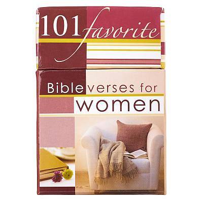 Picture of 101 Favorite Bible Verses For Women Boxed Cards
