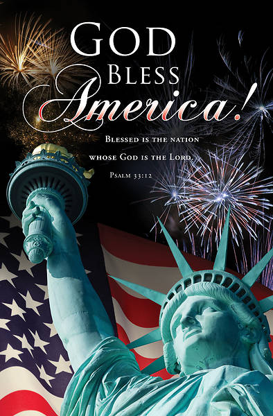 Picture of God Bless America! Patriotic Bulletin