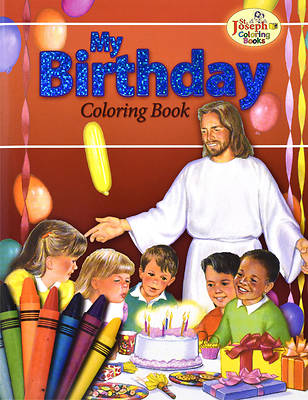 Picture of My Birthday Coloring Book