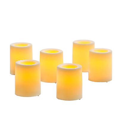 Picture of Flameless Wax-Finish Mini Votive Candles (Pack of 2)