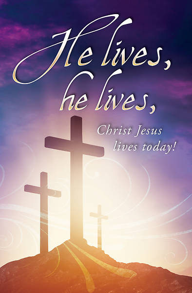 Picture of He Lives! Easter Bulletin (Package of 100)