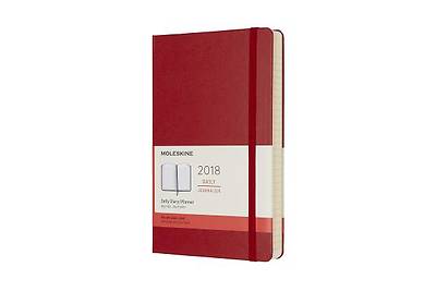 Picture of Moleskine 12 Month Daily Planner, Large, Scarlet Red, Hard Cover (5 X 8.25)