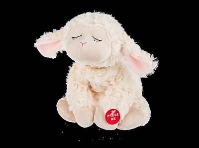 Picture of Plush Lamb Plays Silent Night 11"