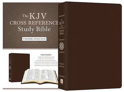 Picture of KJV Cross Reference Study Bible Indexed [Bonded Leather Brown]