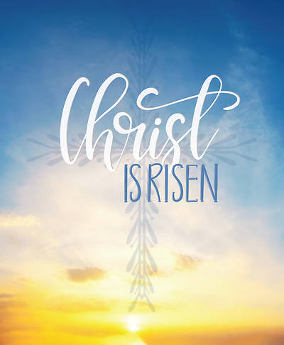 Picture of Christ is Risen Easter Legal Size Bulletin