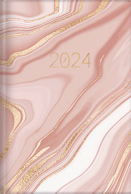 Picture of The Treasure of Wisdom - 2024 Daily Agenda - Pink Marble