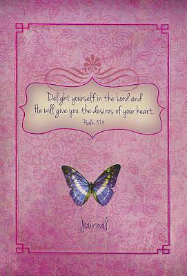Picture of BUTTERFLY (PINK) LARGE HC JOURNAL