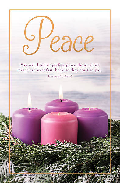 Picture of Advent Peace Bulletin Regular