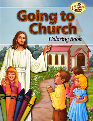 Picture of Going to Church Coloring Book