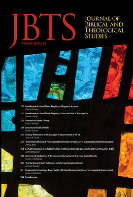 Picture of Journal of Biblical and Theological Studies, Issue 4.2
