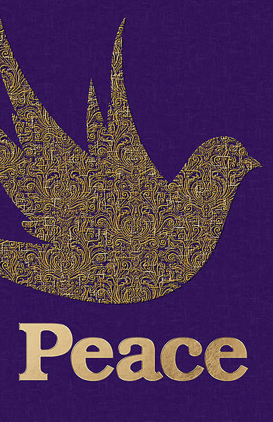 Picture of Peace Dove Advent Regular Size Bulletin