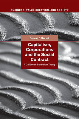 Picture of Capitalism, Corporations and the Social Contract