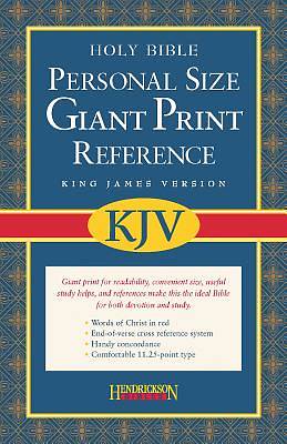 Picture of Bible KJV Personal Size Giant Print Reference