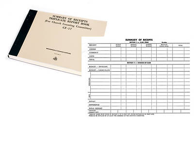 Picture of Summary of Receipts Book