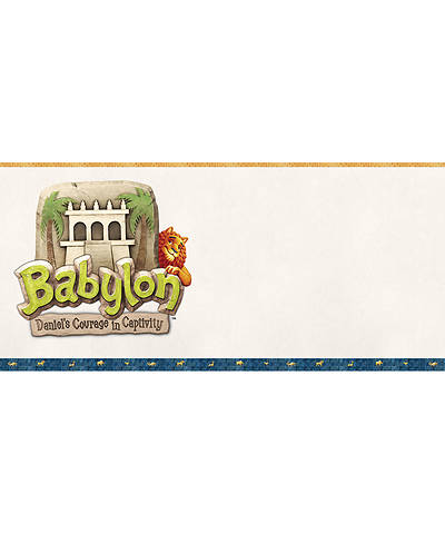 Picture of Vacation Bible School (VBS) 2018 Babylon Giant Outdoor Banner