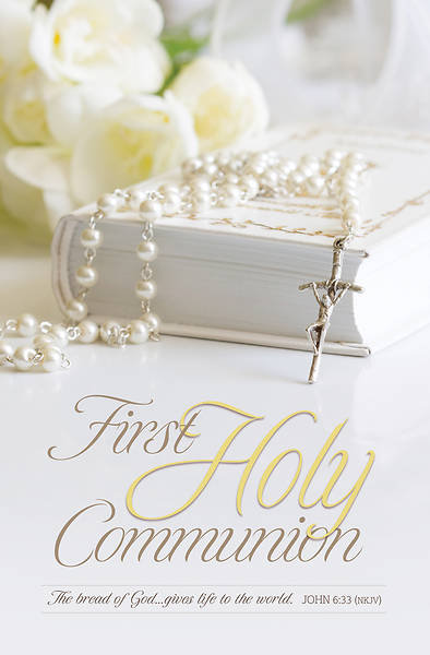 Picture of First Holy Communion Regular Size Bulletin