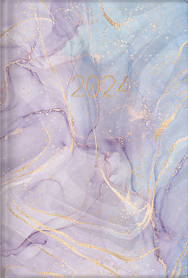 Picture of The Treasure of Wisdom - 2024 Daily Agenda - Purple Marble
