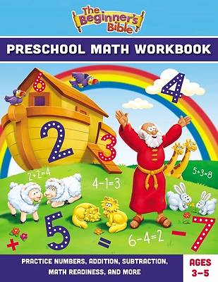 Picture of The Beginner's Bible Preschool Math Workbook