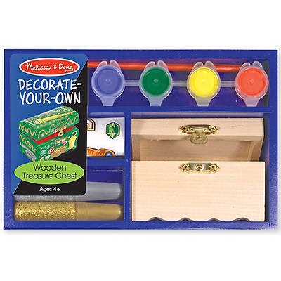 Picture of Decorate Your Own Wooden Treasure Chest