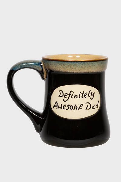 Picture of Definitely Awesome Dad Pottery Mug 19 oz.
